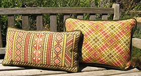 Plaid 04 with Berber Back Pillow 06